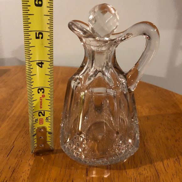 Other - Vintage Cut Glass Salad Carafe